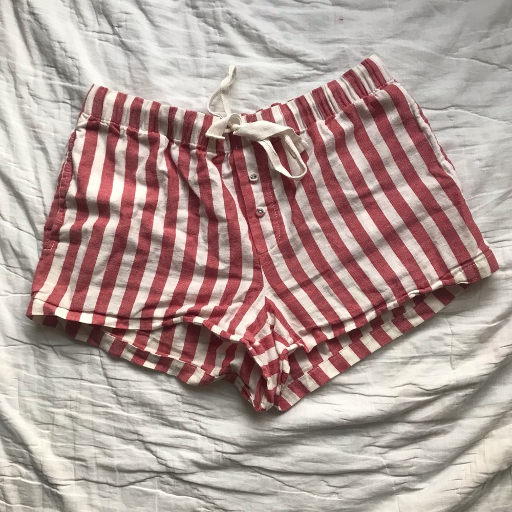 Striped Pajama Shorts